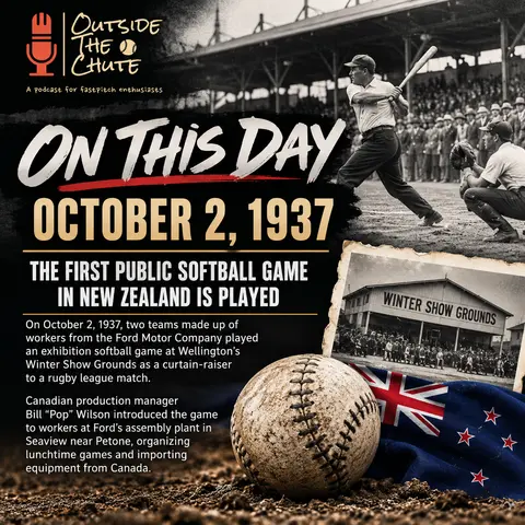 On This Day: The First Public Softball Game in New Zealand