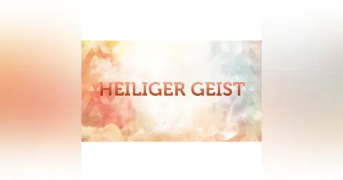 Heiliger Geist 1/4 – Wer ist der Heilige Geist?  • Roland Schirrmann • 24.5.2026