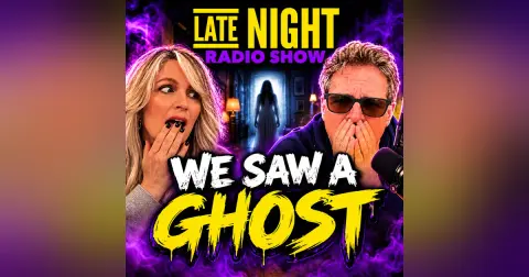 WE SAW A GHOST