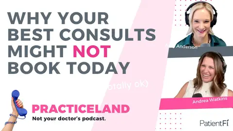 Why Your Best Consults Might Not Book Today (And It’s Totally OK)