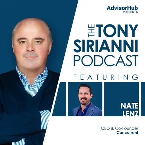 Tony Sirianni with Concurrent’s CEO and Co-founder Nate Lenz