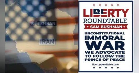 We Reject Unconstitutional, Immoral War | Liberty RoundTable Live Short