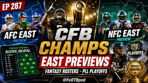 Picking Champions: 2026 College Football Predictions, NFL East Previews & Fantasy Draft Chaos