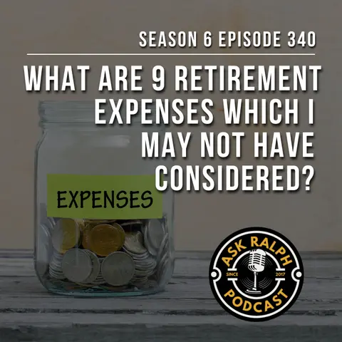 What are 9 retirement expenses which I may not have considered?