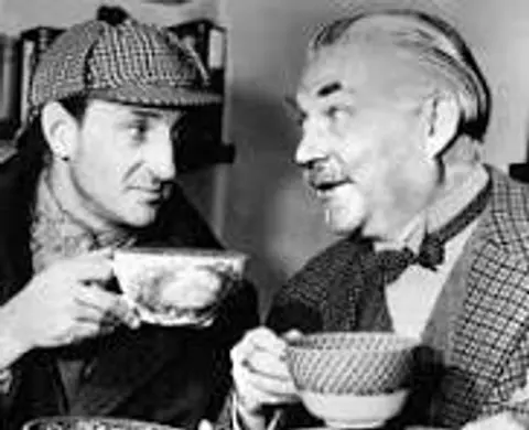 THE DUKE OF HOLYWELL W BEN WRIGHT  AS SHERLOCK & ERIC SNOWDEN AS WATSON