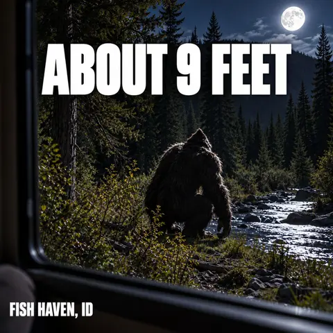 He Spotted Something Outside His Camper. Then It Crouched.