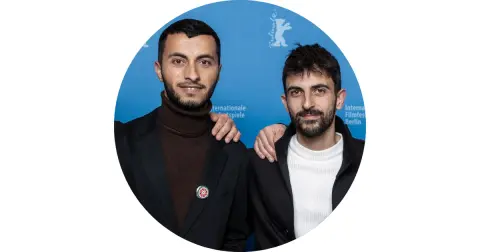 199: "No Other Land" directors Basel Adra and Yuval Abraham