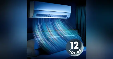 Air Conditioner White Noise for Sleeping & Relaxation | 12 Hour