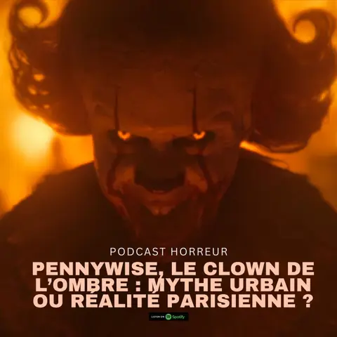 Pennywise, le Clown de l’Ombre : Mythe Urbain ou Réalité Parisienne ? Podcast Horreur