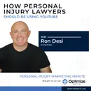 How Personal Injury Lawyers Should Be Using YouTube – PIMM 153