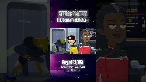 On this day in Star Trek history, Dawnn Lewis is born! #startreklowerdecks #startrek #onthisday #otd