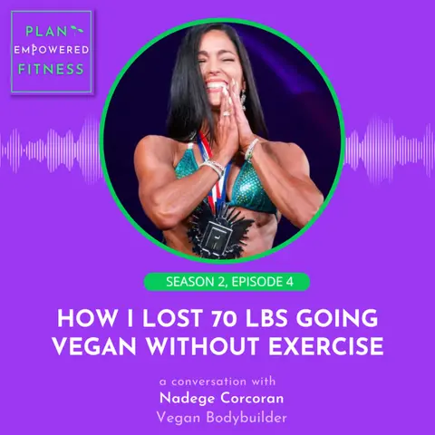 How I Lost 70 Lbs. Going Vegan without Exercise: A Conversation with Nadege Corcoran 🌱 S2 Ep. 4
