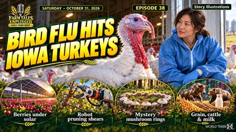 Bird Flu Hits Iowa Turkeys: A Warning for Poultry Owners | Daily Farm Brief