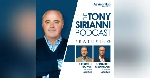 Tony Sirianni with One Capital Management’s Co-founders Donald H. McDonald and Patrick J. Bowen
