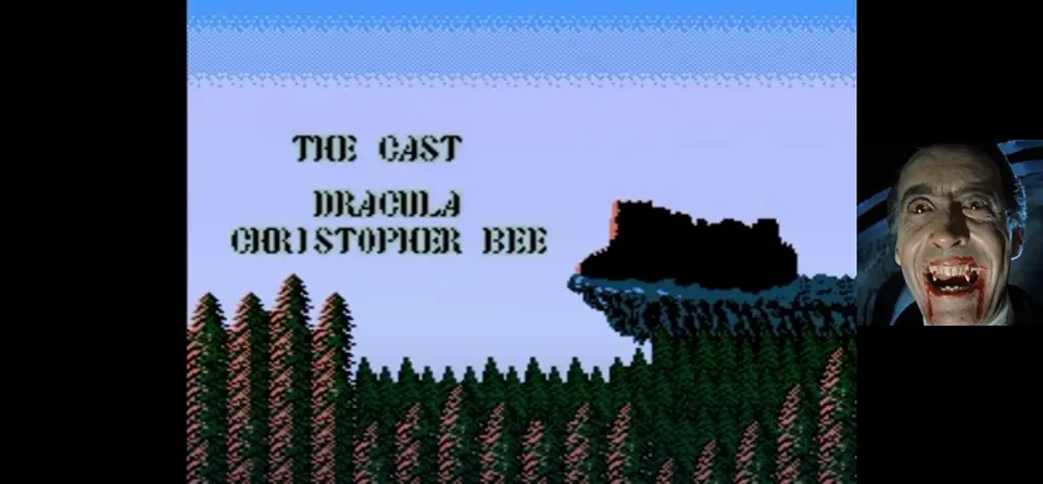 Castlevania credit for Christopher Lee Castlevania credit for Christopher Lee