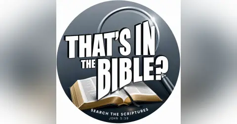 That's In The Bible?