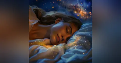 Guided Sleep Meditation, Manifest In Your Sleep Spoken Meditation with Sleep Music and Affirmations