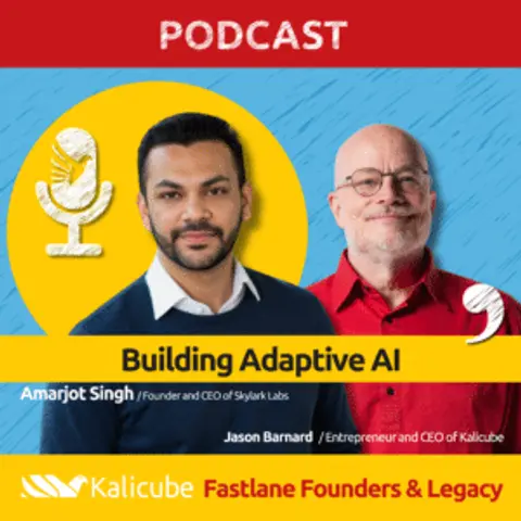 Amarjot Singh with Jason Barnard on Fastlane Founders And Legacy. Building Adaptive AI