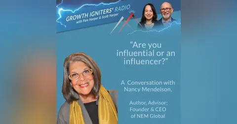 Are you influential or an influencer? With Nancy Mendelson