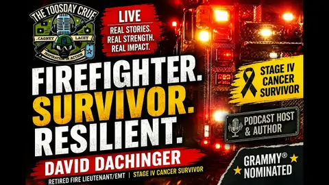 From Fire Lieutenant to Stage IV Cancer Survivor: David Dachinger on Resilience, Trauma & Purpose
