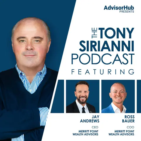 Tony Sirianni with Merritt Point Wealth Advisors’ Founder & CEO Jay Andrews and Founder & COO Ross Bauer