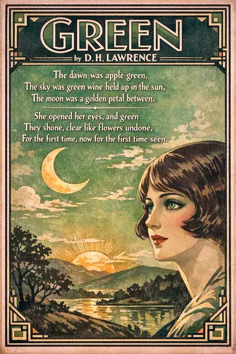 "Green" by D. H. Lawrence