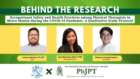 Occupational Safety and Health Practices Among PTs During the Pandemic | Behind the Research