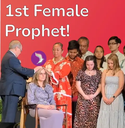 Historic Vote! Stassi Cramm 1st Female Prophet-Pres of CoC!