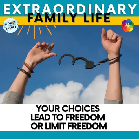 #92 Your choices LEAD to freedom or LIMIT freedom