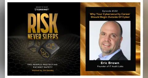 Episode #132. Why Your Cybersecurity Career Should Begin Outside Of Cyber, Eric Brown, founder of IT Audit Labswith