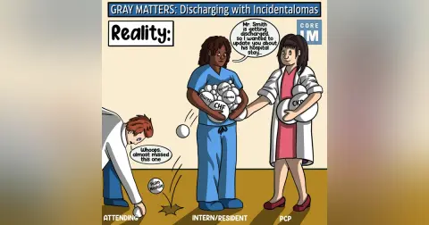 #111 Discharges with Incidental Findings: Gray Matters Segment