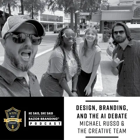 Design, Branding, and the AI Debate w/ Michael Russo & the Creative Team