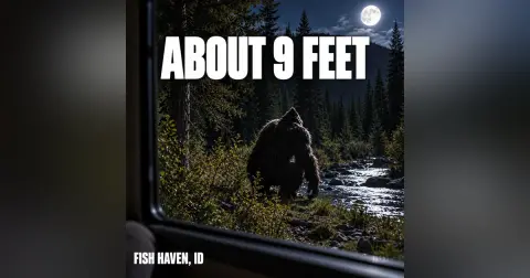 He Spotted Something Outside His Camper. Then It Crouched.