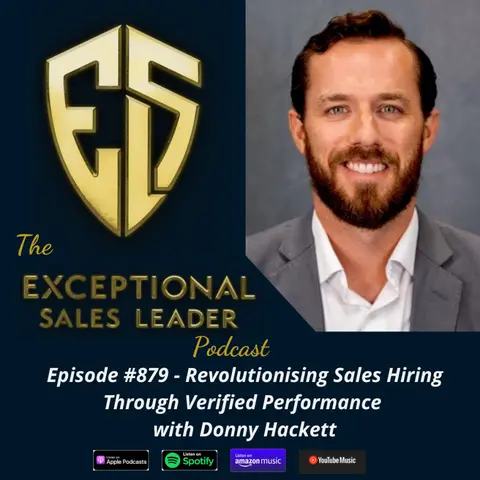 Revolutionising Sales Hiring Through Verified Performance with Donny Hackett