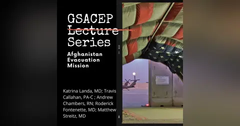 GSACEP Lecture Series: Afghanistan Evacuation Mission Panel Discussion