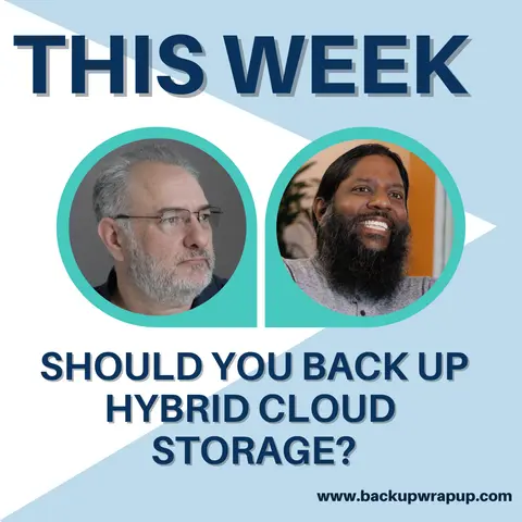 Hybrid Cloud Storage: Back it up or not?