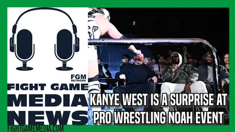 Kanye West Surprises Tokyo Wrestling Fans at PRO WRESTLING NOAH Event
