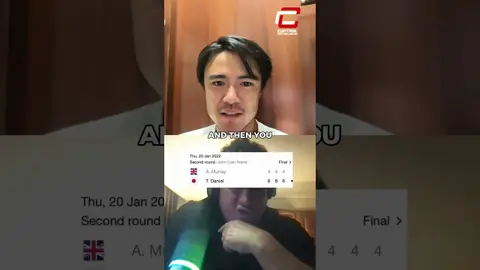 Taro Daniel on Playing Sir Andy Murray in 2022