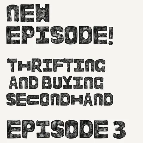 Thrifting and Buying Secondhand