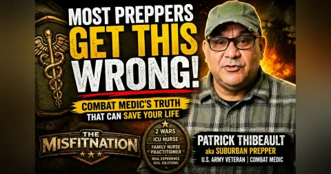 When 911 Can’t Come: Combat Medic Patrick Thibeault on Survival, Preparedness & Staying Calm Under Pressure