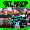 GET REC’d: A Patreon Free Preview Episode — We Talk International Movie Posters, American Gladiators, and more!