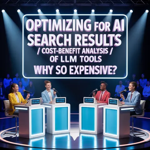 AI Search Optimization: Cost-Benefit Analysis of LLM Tools / Why So Expensive? (Roundtable Quiz Show) with Favour Obasi-ike