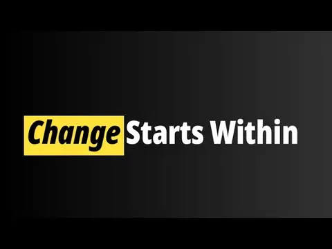Nothing changes if nothing changes 