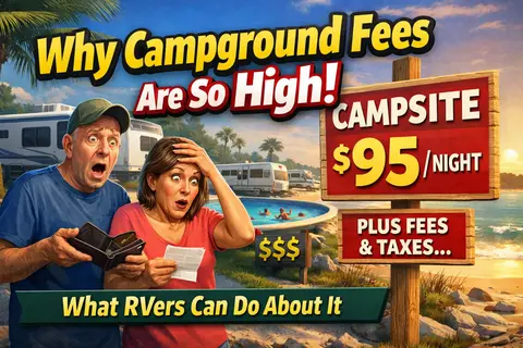 Why Campground Fees Are So High, and What RVers Can Do About Them