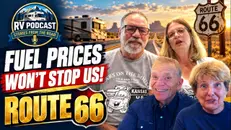 Fuel Prices Won't Stop Their Route 66 RV Trip