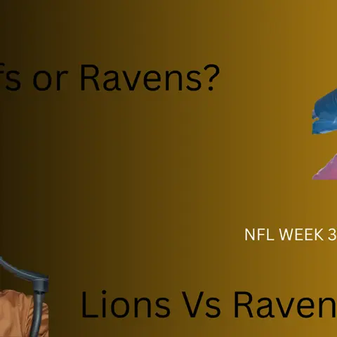 NFL WEEK 3 MNF FIREWORKS Lions Vs Ravens