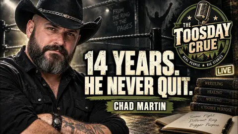 From Pro Wrestler to Published Author After 14 Years | Chad Martin