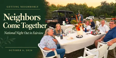 Fairview Neighbors Step Outside and Connect for National Night Out