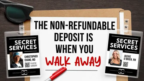 The Non-Refundable Deposit Is When You Walk Away