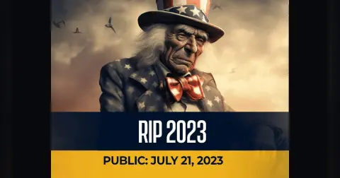 It’s Over!  (Democracy That Is)
